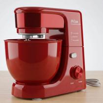 Batedeira Planetária Philco 4,5L Vermelha 700W PHP500V Turbo Red 12 Velocidades e Batedores Batedeira Planetária Philco 4,5L Vermelha 700W PHP500V Turbo Red 12 Velocidades e Batedores