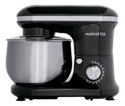 Batedeira Planetária Supremma Preta 5 Litros 700W Agratto