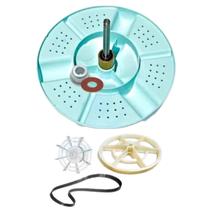 Batedor Agitador Tanquinho Mueller Super Pop Superpop (kit Completo) Polia Motor Correia Polia Agitador