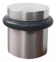 Batedor Amortecedor De Porta Inox Padrão Hotel 3cm Chão
