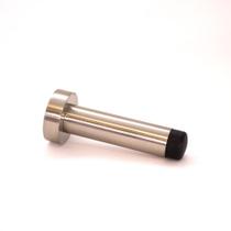 Batedor Amortecedor Trava Porta Basic Rodapé Fixo Escovado