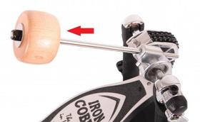 Batedor de Bumbo Tama Iron Cobra TTB30W Traditional Wood Beater madeira compatível com todas as marcas Batedor de Bumbo Tama Iron Cobra TTB30W Traditional Wood Beater madeira compatível com todas as marcas