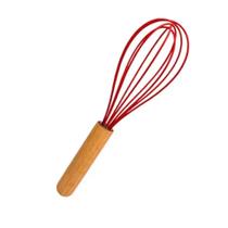 Batedor De Claras De Silicone - Vermelha Batedor De Claras De Silicone - Vermelha