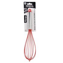 Batedor de claras em silicone premium 30x7