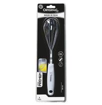 Batedor De Claras Manual De Inox Premium Cabo Branco 28Cm Na Cartela - Original Line