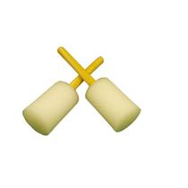 Batedor de espuma Sapeca Liso - 3,4x10 cm - 04 und Batedor de espuma Sapeca Liso - 3,4x10 cm - 04 und