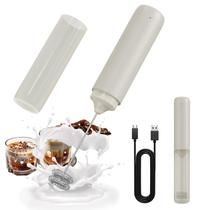 Batedor de leite CIRCLE JOY Portátil Recarregável Bege Batedor de leite CIRCLE JOY Portátil Recarregável Bege