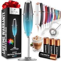 Batedor de Leite Portátil Zulay Kitchen Milk Boss Marine