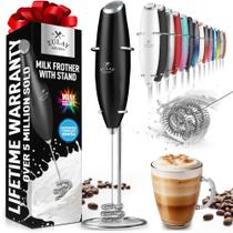 Batedor de Leite Portátil Zulay Kitchen Tornado Whisk - Preto