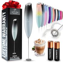 Batedor de Leite Zulay Kitchen Milk Boss - com 2 Baterias Duracell