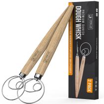 Batedor de Massa Dinamarquês Orblue Premium - Aço Inoxidável 33cm (2 Unidades)