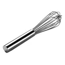 Batedor de massa manual Arame fino flexível 30,5cm