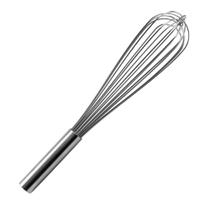 Batedor de massa manual Arame grosso Rígido 40,5cm