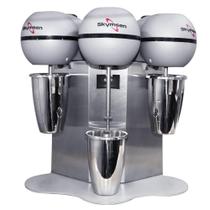 Batedor de MilkShake Sorveteria Skymsen 3 Hastes Copo em Inox 0,8 Litros (cada) 220V BMS-3-N 452009