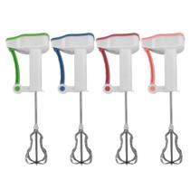 Batedor De Ovo Semi Automático Misturador Manual Agitador Leite Suco Batedeira Manual