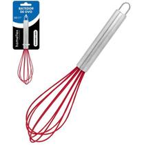 Batedor De Ovos Clara Fouet Manual De Silicone Cabo Inox Batedor De Ovos Clara Fouet Manual De Silicone Cabo Inox