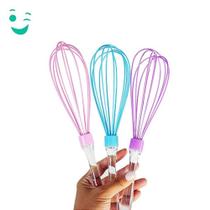 Batedor de ovos colorido - 30cm keita