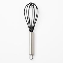 Batedor De Ovos Fue Profissional 25cm Silicone Cabo Inox