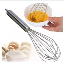 Batedor de Ovos Gourmet Tipo Fouet em Aço Inox com Maior Resistência para Cozinha Inox OEM Batedor de Ovos Gourmet Tipo Fouet em Aço Inox com Maior Resistência para Cozinha Inox OEM