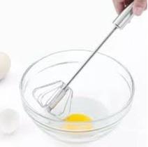 Batedor de ovos Manual Semiautomático Aço Inoxidável