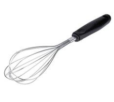 Batedor Fouet Fios de Aço Inox 28cm cabo Preto Weck
