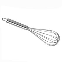 Batedor Fouet Manual Misturador Ovos Clara em Neve Massas Bolo Fue Regulavel Aço Inox Profissional Confeitaria Cozinha