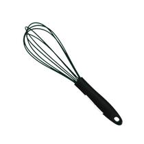 Batedor Fouet Profissional 26cm em Silicone Para Massas Ovos Bolo Cozinha