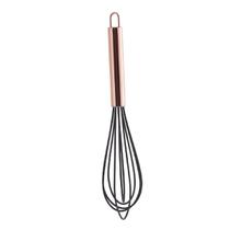 Batedor Fue Bate Claras De Nylon Com Cabo Inox Rose Gold 26cm