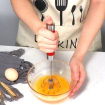 Batedor Fuê Mixer Ovos Giratório Semi Automático Gourmet - DropNinja