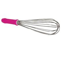 Batedor fuê tipo pera 30 cm profissional - rosa pink Batedor fuê tipo pera 30 cm profissional - rosa pink