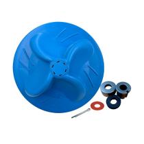 Batedor Lavadora Newmaq 10kg Azul Buchas de Ferro