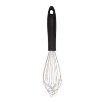 Batedor Manual Profissional Aço Inox Weck 30cm Cabo PP Preto