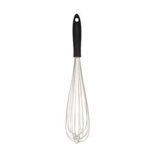 Batedor Manual Profissional Aço Inox Weck 45cm Cabo PP Preto