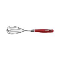 Batedor manual verano vermelho - utensilio de aco inox e polipropileno - 25579170 - TRAMONTINA