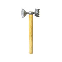 Batedor Martelo Para Carne E Bife Duplo Com Cabo Madeira Batedor Martelo Para Carne E Bife Duplo Com Cabo Madeira