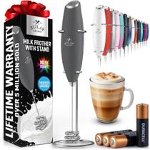 Batedor Milk Frother Zulay Kitchen Tornado com baterias