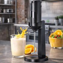 Batedor Mixer Com Suporte Misturador Elétrico Para Bebidas Leite Café Clara de Ovo Bebidas Utensílio