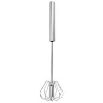 Batedor mixer giratório semiautomático em inox 35 cm Batedor mixer giratório semiautomático em inox 35 cm