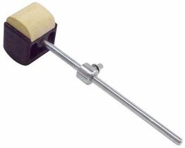 Batedor P/ Bumbo Bauer Bau 78 Pirulito Dupla Face Feltro