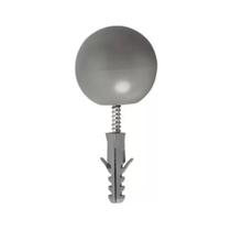 Batedor para porta conjunto completo cinza sfor Batedor para porta conjunto completo cinza sfor