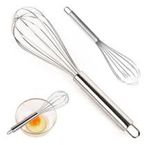 Batedor Pera Clara De Ovo Fue Foet Fouet Bolo 21cm Inox