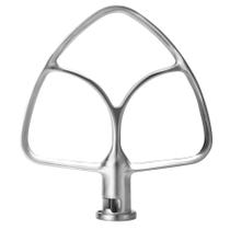Batedor plano de aço inoxidável Wiselet para KitchenAid 4.5-5qt