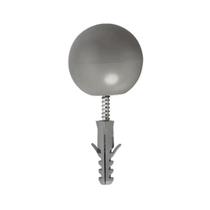 Batedor Porta Bola Borracha Batente Amortecedor Cinza Batedor Porta Bola Borracha Batente Amortecedor Cinza