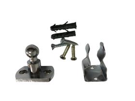 Batedor Prendedor Trava Portas Cromado Haga 1829