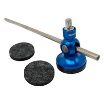 Batedor regulável p/ bumbo bateria liverpool aluminio azul 11622