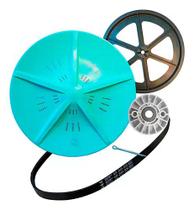 Batedor Tanquinho Suggar Lavamax 10kg Verde Correia E Polia