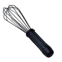 Batedor tipo pera fue 25cm inox preto batedor de ovos bpp-25