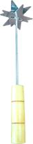 Batedor Triturador Cortador De Feijão - inox (30 cm )