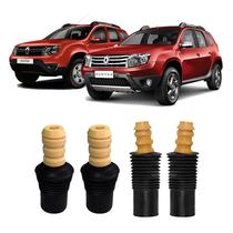 Batente Coifa Dianteiro E Traseiro Duster 4X4 2012 2013 2014