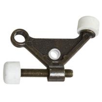 Batente de porta de latão antigo National Hardware N159-046 V234 Batente de porta de latão antigo National Hardware N159-046 V234